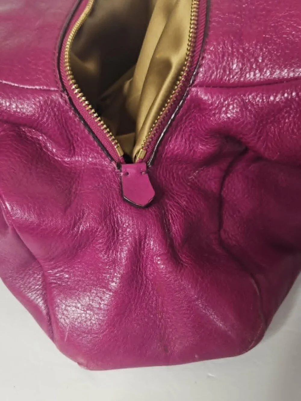 Coach Madison Phoebe Hobo Bag – Fuchsia/Magenta Pebbled Leather